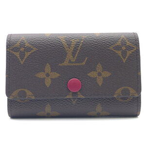 Louis Vuitton Multicle Wallet Brown Pink Fuchsia Pink Accessories